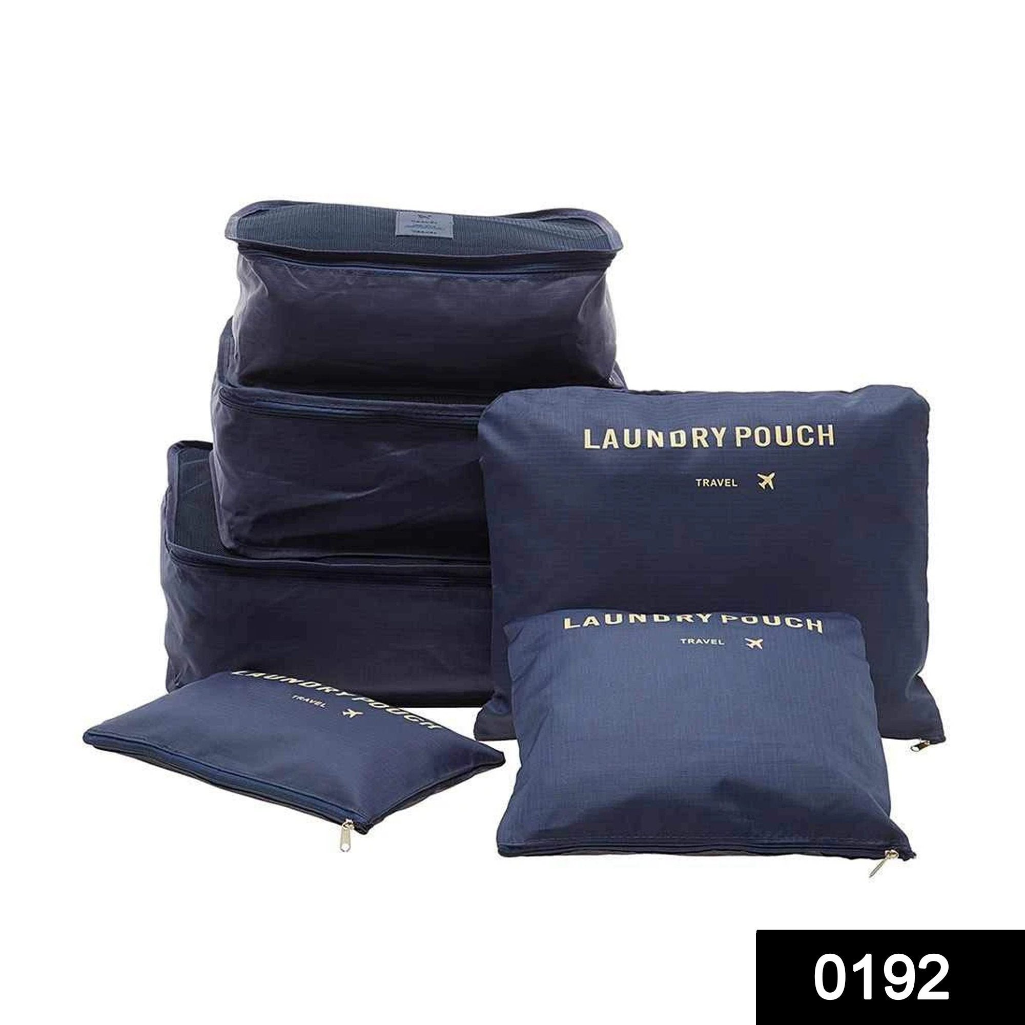 0192 Cloth Organizer Pouch Laundry Zipper Bags (6 pcs) - SkyShopy 0192 Cloth Organizer Pouch Laundry Zipper Bags (6 pcs) - SkyShopy